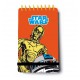 Cahier A5 C-3PO et R2-D2