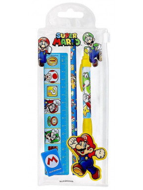 Set de papeterie Super Mario Nintendo