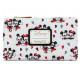 Cartera tarjetero Loungefly Mickey & Minnie Corazón de Ratón