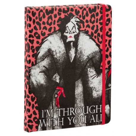 Caderno Cruella de Vil Disney by Funko