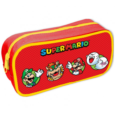 Estuche escolar Super Mario Círculos y Personajes