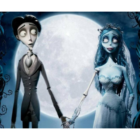 Alfombrilla La Novia Cadaver Tim Burton