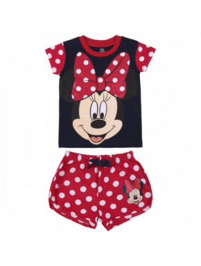 PIJAMA CORTO SINGLE JERSEY MINNIE