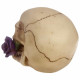 Figura Calavera Rosa Morada