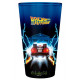 BACK TO THE FUTURE - Large Glass - 400ml -DeLorean - x2