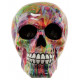 Figura Calavera Marmol Arcoiris