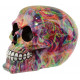 Figura Calavera Marmol Arcoiris