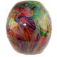 Figura Calavera Marmol Arcoiris