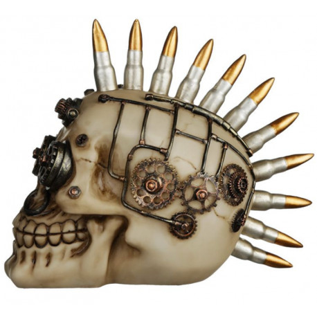Figura Calavera Steampunk Balas