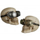 Figura Calavera Gafas de Aviador