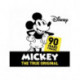 Pendientes pulgar Mickey chapados oro Disney