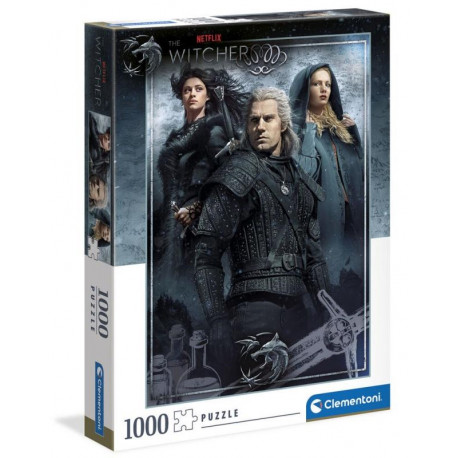 The Witcher Puzzle Ciri, Yennefer & Geralt (1000 piezas)