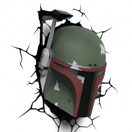 Lampada da parete Boba Fett