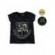 CAMISETA CORTA GLOW IN THE DARK SINGLE JERSEY HARRY POTTER
