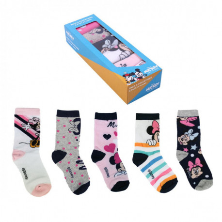 Paquet de 5 chaussettes Minnie