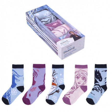 PACK CALCETINES 5 PIEZAS FROZEN II