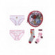 Lot de 4 chaussettes et culottes Harry Potter