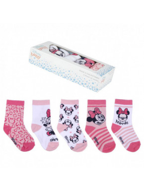 PACK CALCETINES 5 PIEZAS MINNIE