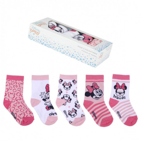 PACK CALCETINES 5 PIEZAS MINNIE