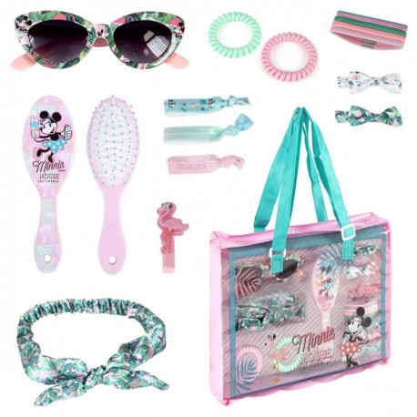 SET DE BELLEZA BOLSITO ACCESORIOS MINNIE