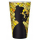 Vaso de Cristal La Bella y la Bestia
