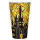 Vaso de Cristal La Bella y la Bestia