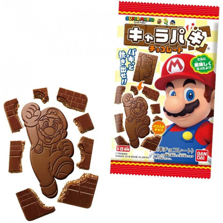 Chocolatina Super Mario Chara-Paki Bandai