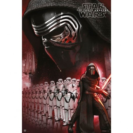 Cartaz Guerra das Estrelas Kylo Ren