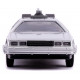 Regreso al Futuro II Réplica Vehículo Diecast Model Hollywood Rides 1/32 DeLorean Time Machine