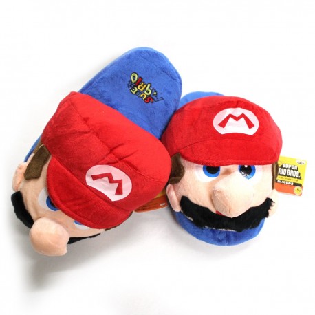 Pantufas abertas Super Mario