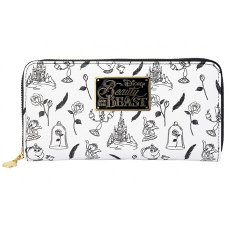 Cartera Billetera La Bella y la Bestia