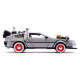 Regreso al Futuro III Réplica Vehículo Diecast Model Hollywood Rides 1/24 DeLorean Time Machine