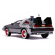 Regreso al Futuro III Réplica Vehículo Diecast Model Hollywood Rides 1/24 DeLorean Time Machine