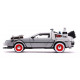 Regreso al Futuro III Réplica Vehículo Diecast Model Hollywood Rides 1/24 DeLorean Time Machine