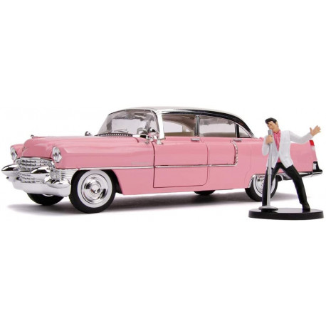 Réplica Cadillac Fleetwood y Figura de Elvis
