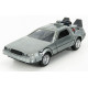 Regreso al Futuro Réplica Vehículo Diecast Model Hollywood Rides 1/32 DeLorean Time Machine