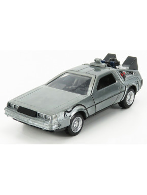 Regreso al Futuro Réplica Vehículo Diecast Model Hollywood Rides 1/32 DeLorean Time Machine