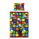 Duvet cover Super Mario 90cm reversible