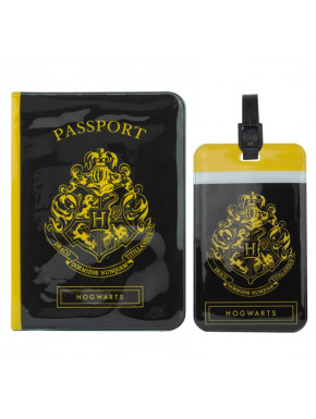 Harry Potter Etiqueta del equipaje y estuche pasaporte