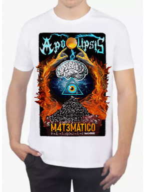 Camiseta Apocalipsis Matemático Blanca