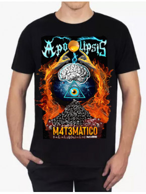 Camiseta Apocalipsis Matemático Negra