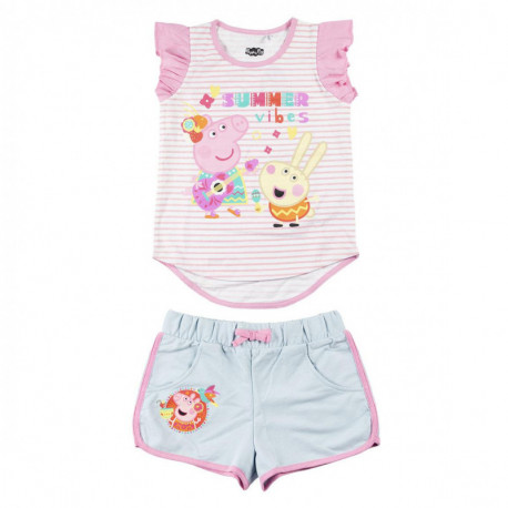 CONJUNTO 2 PIEZAS FRENCH TERRY PEPPA PIG