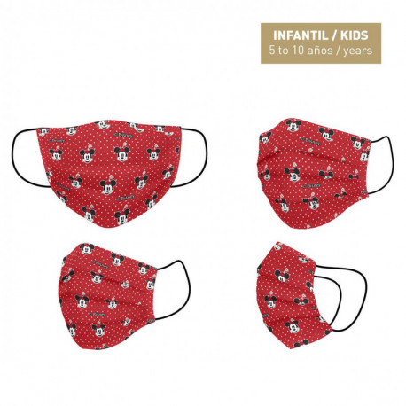 Masque hygiénique réutilisable Minnie Mouse