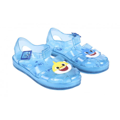 Sandales de plage transparentes Baby Shark