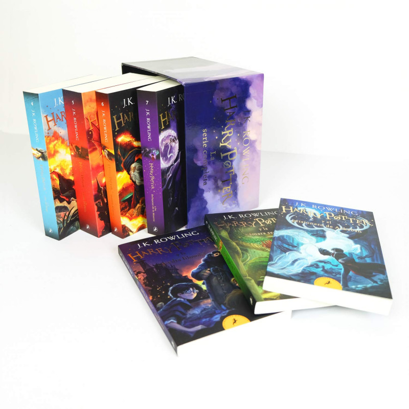 entregar Seguir gas Set Deluxe 7 Libros Harry Potter por 79,90€ – LaFrikileria.com