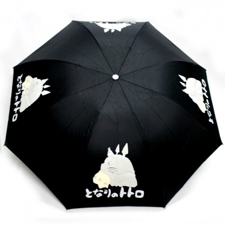 Umbrella Totoro Black