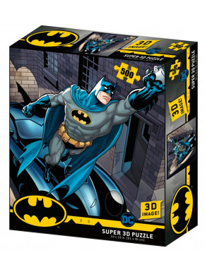 Puzzle 3D Batman y Batmóvil 500 piezas