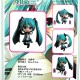 Figurine e Hatsune Miku sul palco