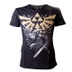 T-shirt Zelda trifuerza and link