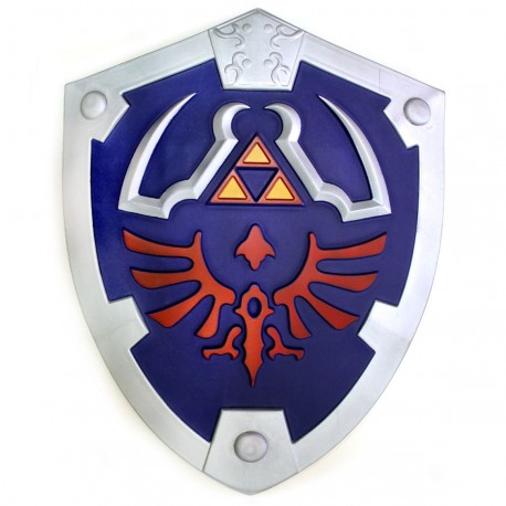 Réplica do Hylian Shield em espuma Zelda